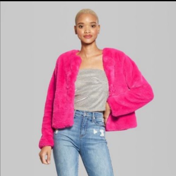 pink wild fable coat